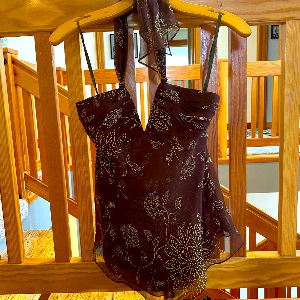 BCBG halter top